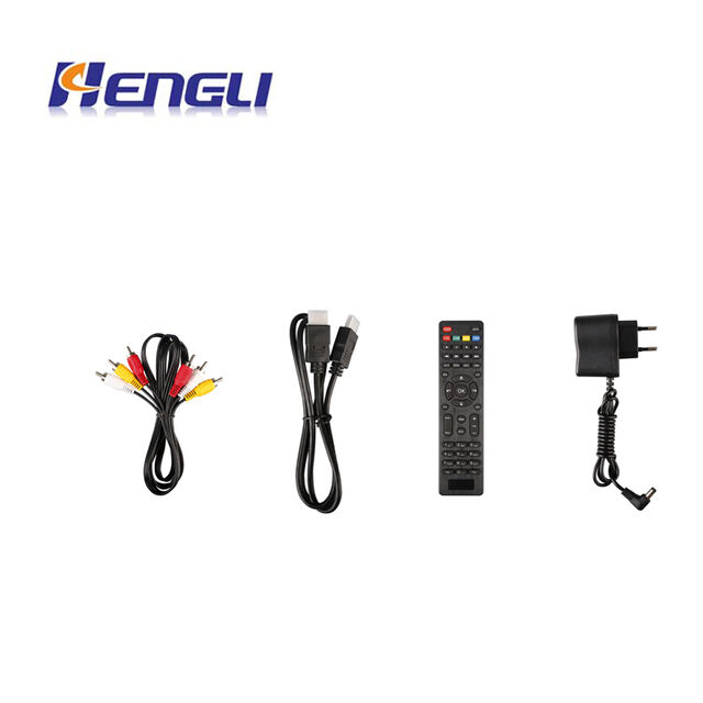 Récepteur TV numérique DVB-T2 OEM à prix d'usine MPEG-4 H.264/H.265 HEVC