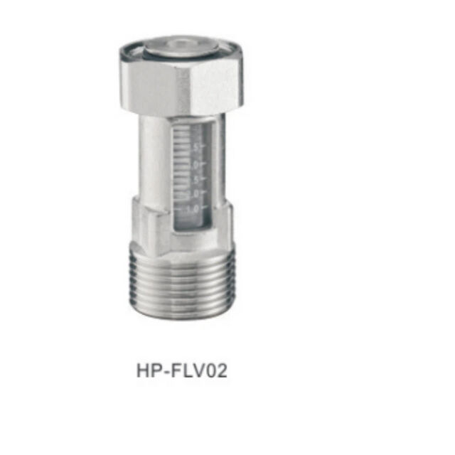 HP-FLV03 صمام موازنة نحاسي مع مقياس تدفق لنظام التدفئة