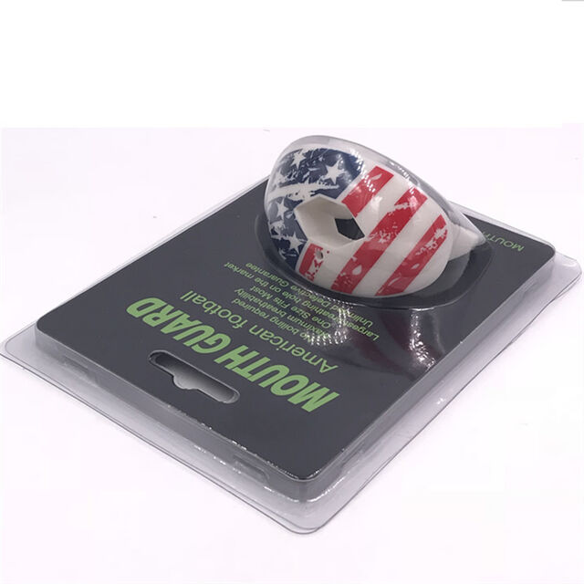 Protège-dents de rugby en gros avec cordes de suspension, protection des dents pour sports adultes, protection des lèvres, protection de hockey sur glace