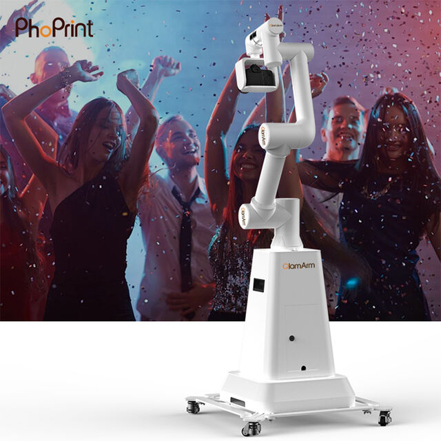 Neuester Glambot Schweißroboterarm 6-Achsen-Fotografie Fotoautomat mit Software