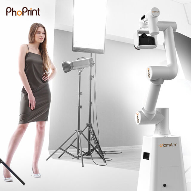 Neuester Glambot Schweißroboterarm 6-Achsen-Fotografie Fotoautomat mit Software