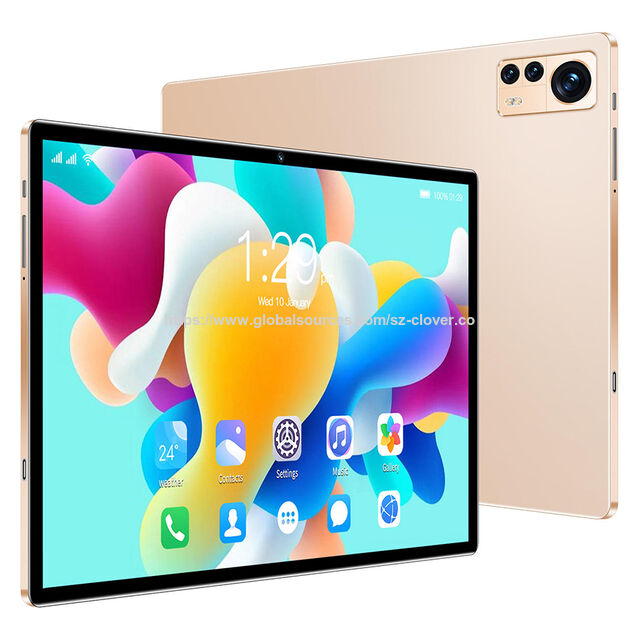Tablet ODM de 10,1 Polegadas com Processador MTK, 6GB de RAM, 128GB de Armazenamento, WiFi 5G, Câmera de 24MP e Bateria de 8000mAh para Entretenimento e Vídeos
