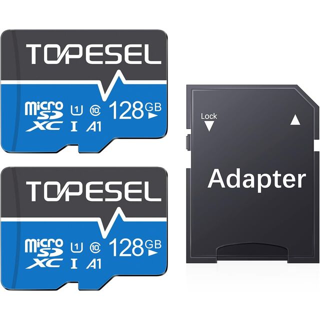 32GB Micro SD Card 2 Pack Memory Cards Micro SDHC UHS-I TF Card Class 10 for Camera/Drone/Dash Cam(2 Pack U1 32GB)