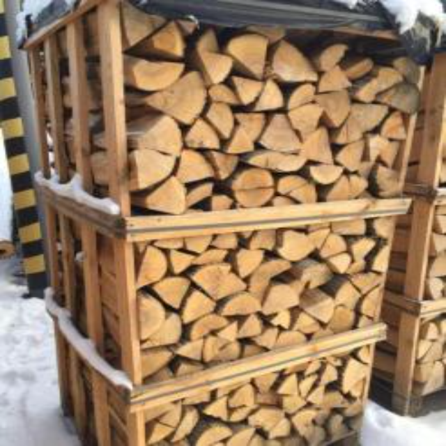 Encomendar Lenha Seca em Estufa | Lenha Seca em Estufa Barata em Crate Grande | Toras de Carvalho Secas em Estufa