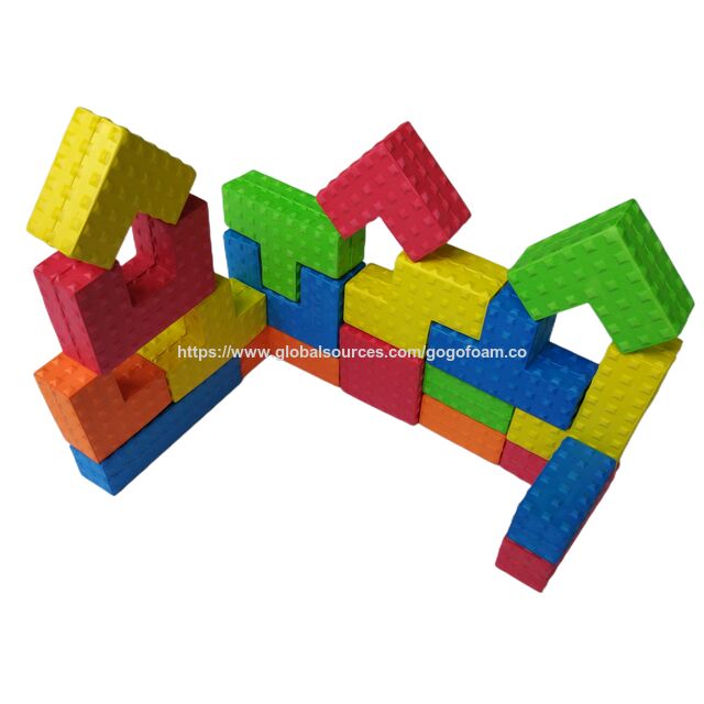 EVA-Schaumstoff-Bausteine, verschiedene Farben, garantierte Qualität, verschiedene Größen, leuchtende Farben, geruchlos und ungiftig