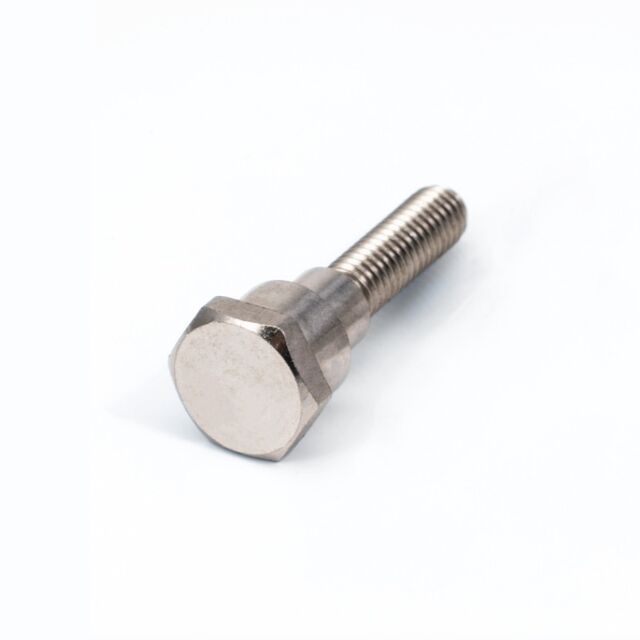 Tornillo de titanio con cabeza de brida personalizado