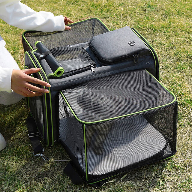 Sac de Transport Portable pour Animaux de Compagnie avec Extensions de Voyage Imperméable à Prix de Gros OEM 2026