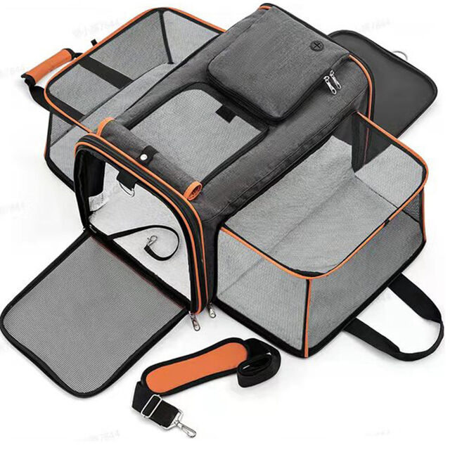 Sac de Transport Portable pour Animaux de Compagnie avec Extensions de Voyage Imperméable à Prix de Gros OEM 2026