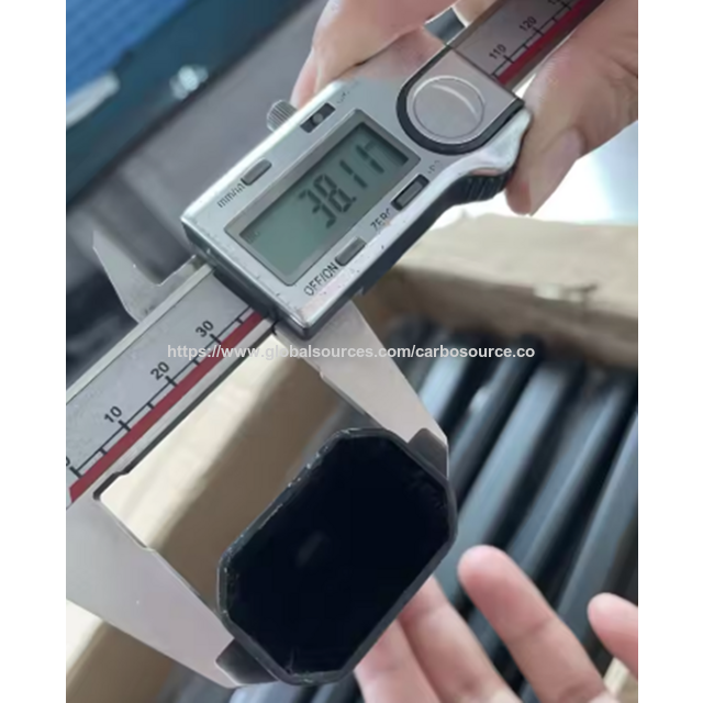 Tubo Octogonal de Fibra de Carbono 3K Completo de 30x20/30x30mm, Comprimento de 500mm 550mm 1000mm 1400mm - Alta Resistência para Drones e Modelismo