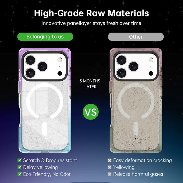 Coques Carrées Originales Design Dégradé de Couleurs, Coques de Téléphone Style Ins pour iPhone 17 Pro Max