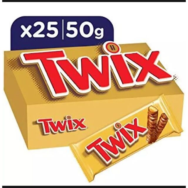 Barres Chocolatées Twix de Qualité Premium 50g 75g, Vente en Gros de Chocolat Twix
