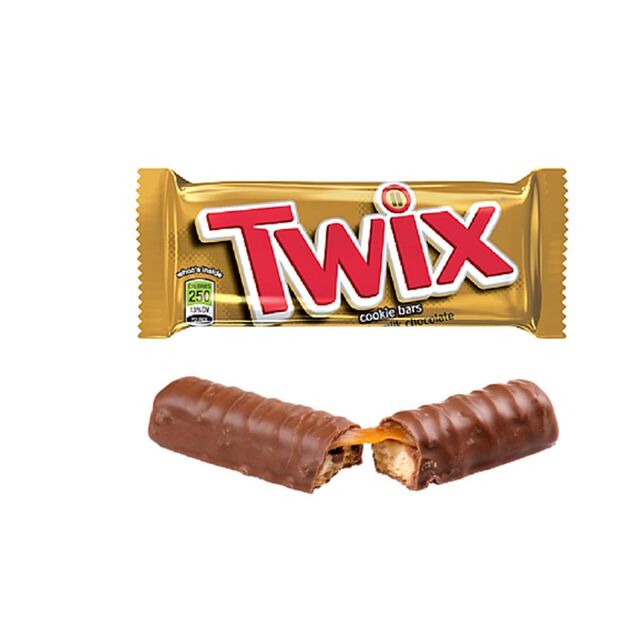 Barres Chocolatées Twix de Qualité Premium 50g 75g, Vente en Gros de Chocolat Twix