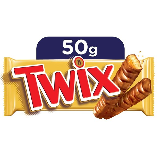 Barres Chocolatées Twix de Qualité Premium 50g 75g, Vente en Gros de Chocolat Twix