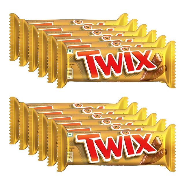 Barres Chocolatées Twix de Qualité Premium 50g 75g, Vente en Gros de Chocolat Twix