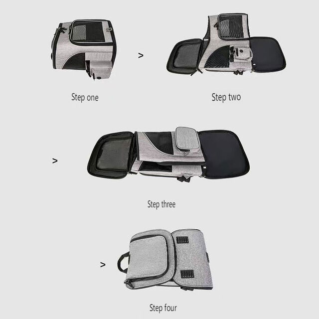 Sac de Transport Extensible et Portable pour Animaux de Compagnie, Imperméable et Personnalisé pour l'Extérieur, Prix de Gros 2026