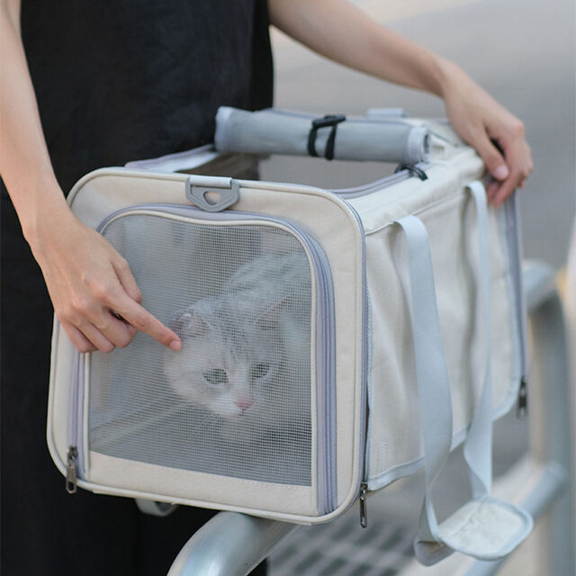 Sac Pliable pour Animaux de Compagnie 2026, Prix de Gros OEM, Sac de Voyage Portable et Respirant