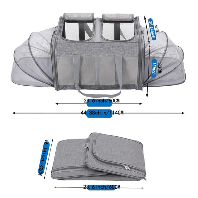 Sac pour animaux de compagnie portable pliable et respirant Prix de gros OEM 2026