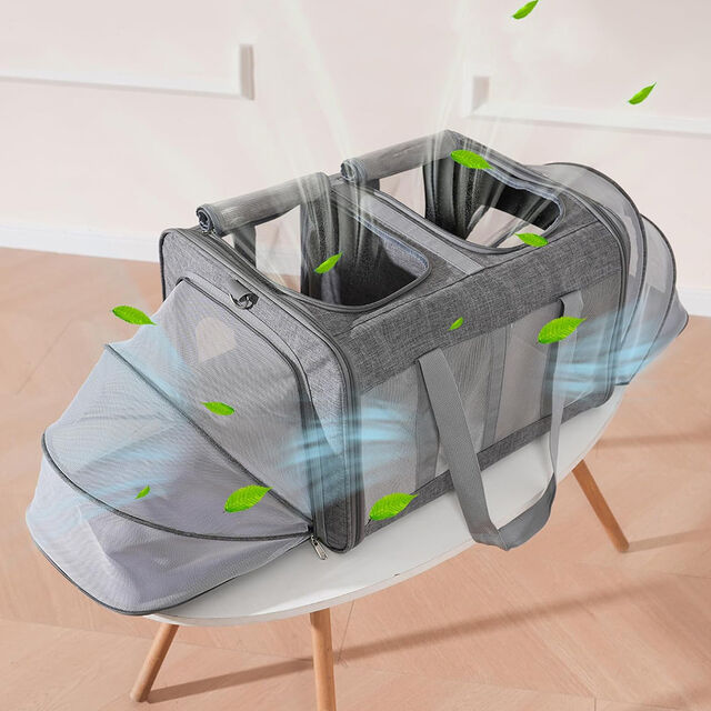 Sac pour animaux de compagnie portable pliable et respirant Prix de gros OEM 2026