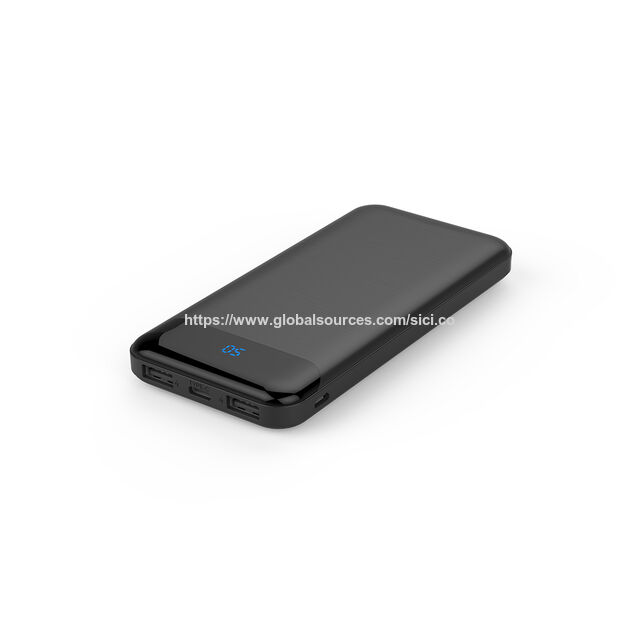 Prix usine Chargeur portable mince double USB mini téléphone portable 10000mAh batterie externe PD