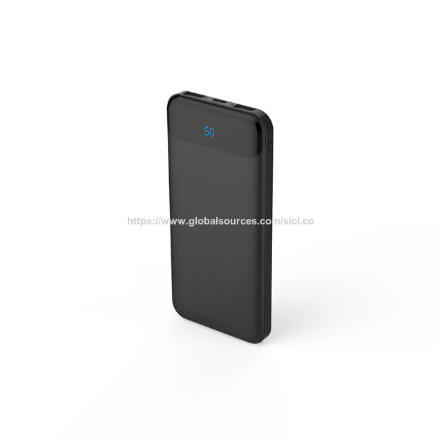 Prix usine Chargeur portable mince double USB mini téléphone portable 10000mAh batterie externe PD