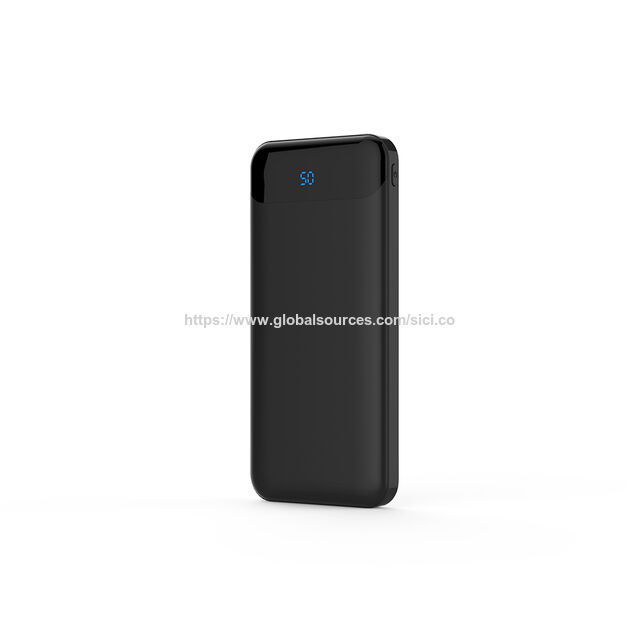 Prix usine Chargeur portable mince double USB mini téléphone portable 10000mAh batterie externe PD