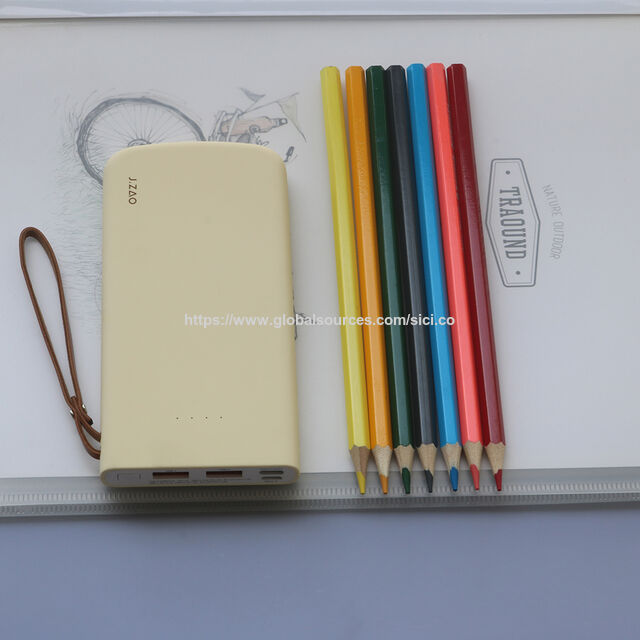 Nouvelle batterie externe ultra grande capacité 10000mAh avec deux ports USB