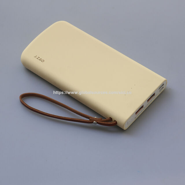 Nouvelle batterie externe ultra grande capacité 10000mAh avec deux ports USB