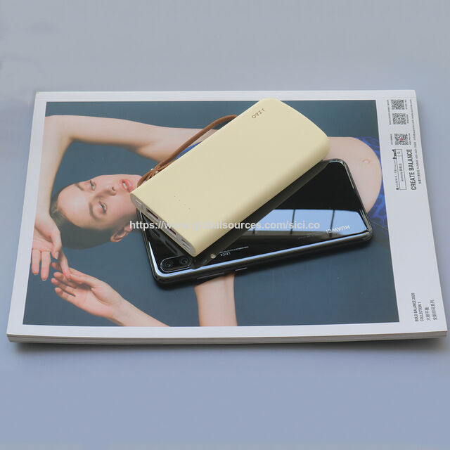 Batterie Externe Ultra Fine 10000 mAh, Chargeur Portable de Secours, Double USB