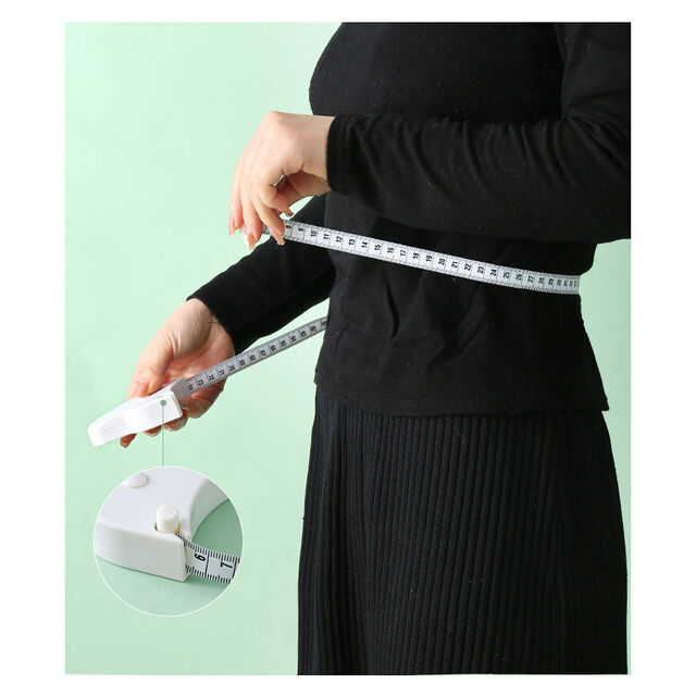 Automatisches, hochpräzises Maßband zur Messung von drei Umfängen, Fitness-Maßband, weiches, multifunktionales Maßband