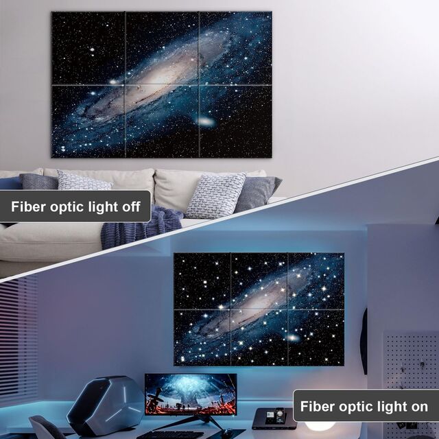 Panneau Acoustique Moderne Type Ciel Étoilé en Fibre de Polyester Utilisé pour la Décoration d'Absorption Acoustique de Plafond