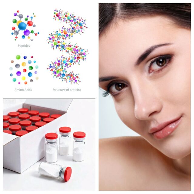 Peptide de Cuivre GHK-Cu Certifié GMP en Poudre pour Formules Cosmétiques Avancées Anti-Rides et de Renouvellement de la Peau