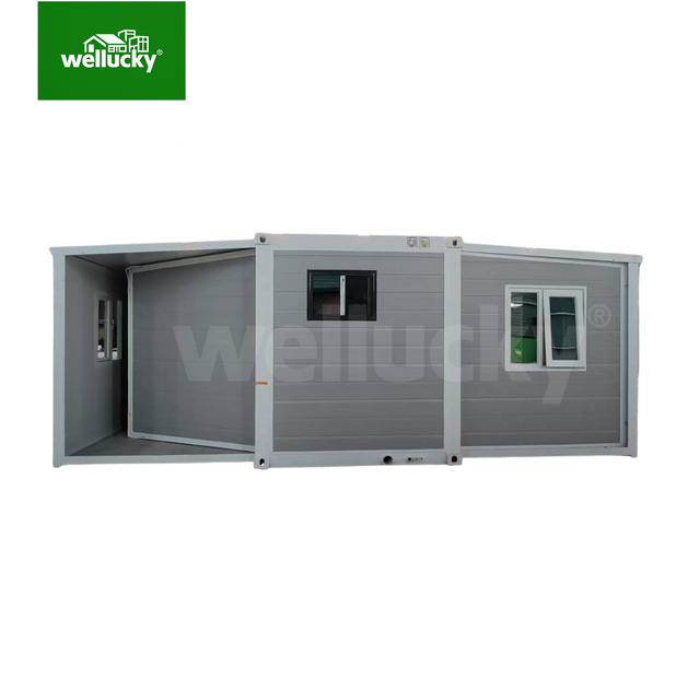 Casa Contenedor Modular Expandible que Proporciona un Espacio Interior Mejorado para Viviendas Residenciales y Proyectos de Vivienda a Largo Plazo