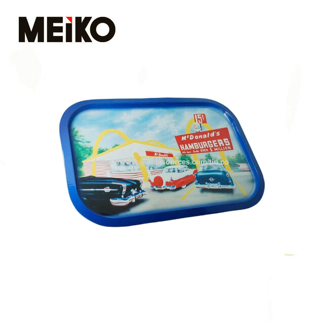 Juego de Posavasos de Estaño Rectangulares de Alta Calidad Directo de Fábrica China al por Mayor, Diseño Personalizado Barato para Restaurante y Decoración del Hogar