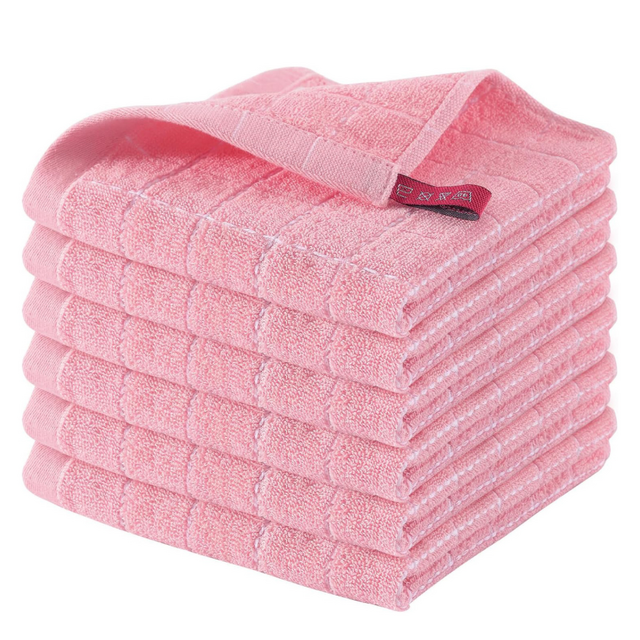 Toalha de algodão de absorção de água por atacado para limpeza doméstica