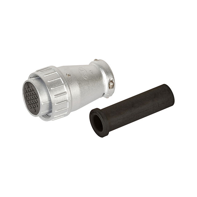 Conector hembra M8 impermeable de 3 pines en ángulo recto, 1A 100V, conforme a la directiva RoHS