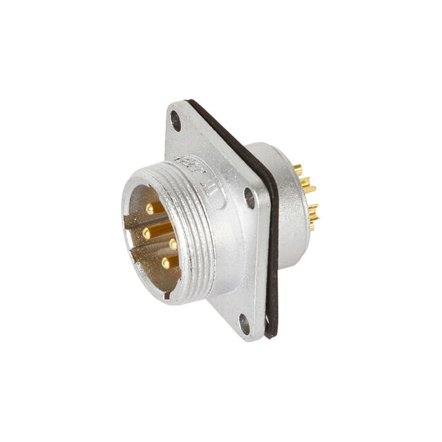 Conector hembra M8 impermeable de 3 pines en ángulo recto, 1A 100V, conforme a la directiva RoHS