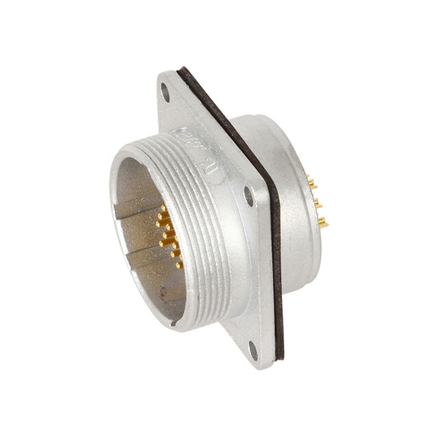 Conector hembra M8 impermeable de 3 pines en ángulo recto, 1A 100V, conforme a la directiva RoHS