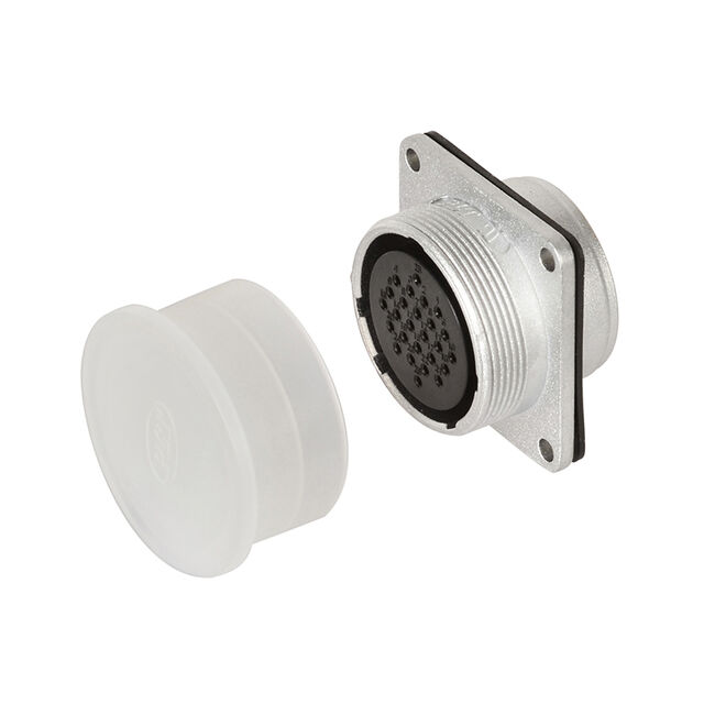 Conector hembra M8 impermeable de 3 pines en ángulo recto, 1A 100V, conforme a la directiva RoHS