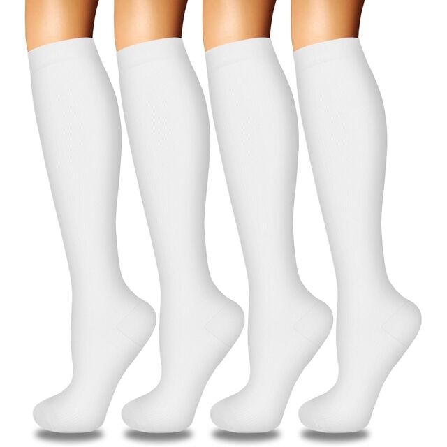 Calcetines de Compresión para Mujer para la Circulación, el Mejor Soporte para Enfermeras, Correr, Atletismo, Viajes