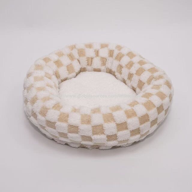 Camas para cães pequenos e gatos, cama lavável para cães pequenos, cama calmante para cães de pequeno porte