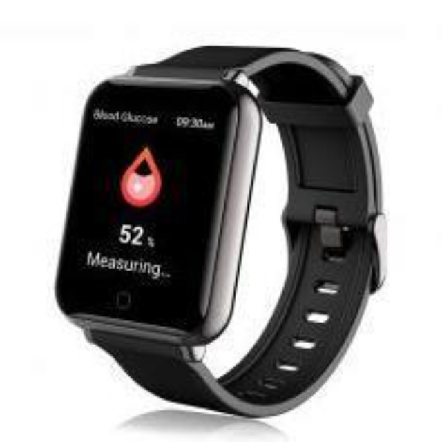 Smartwatch mit Blutzuckermessgerät - Intelligente Uhr zur Gesundheitsüberwachung