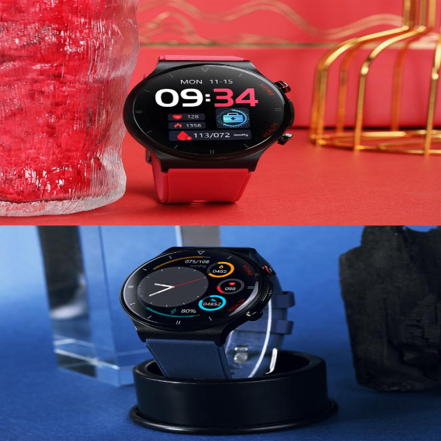 Smartwatch mit 1,85 Zoll HD-Vollbild, IP67 wasserdicht, Smart Fitness Armband mit Herzfrequenzmessung