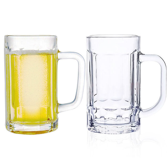 Vaso de Cerveza de Vidrio de Suministro Directo de Fábrica 2025