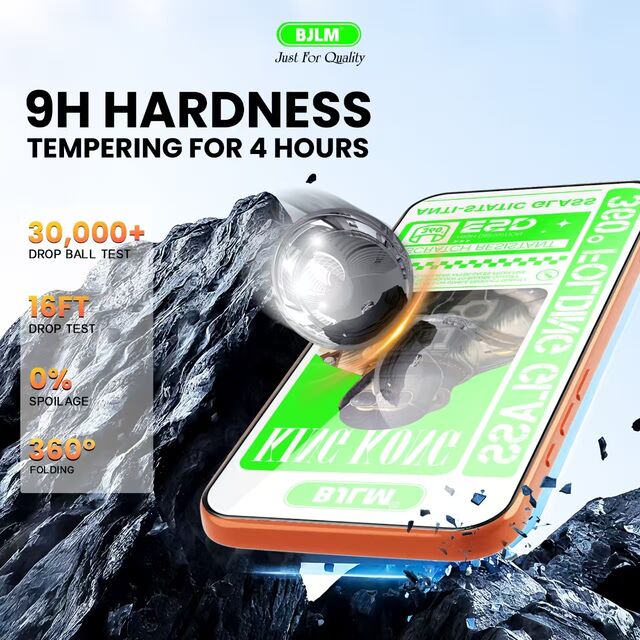 Protector de Pantalla de Cristal Templado King Kong 360° Plegable para Xiaomi OP - Precio de Fábrica