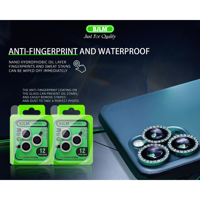 Protecteur d'objectif d'appareil photo en diamant en gros, verre trempé, protecteur d'objectif chaud pour iPhone 17promax, prix d'usine de téléphone portable