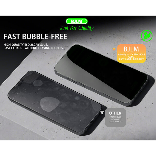Protector de pantalla de privacidad de vidrio templado King Kong al por mayor de 360 grados para iPhone, precio de fábrica de teléfonos móviles