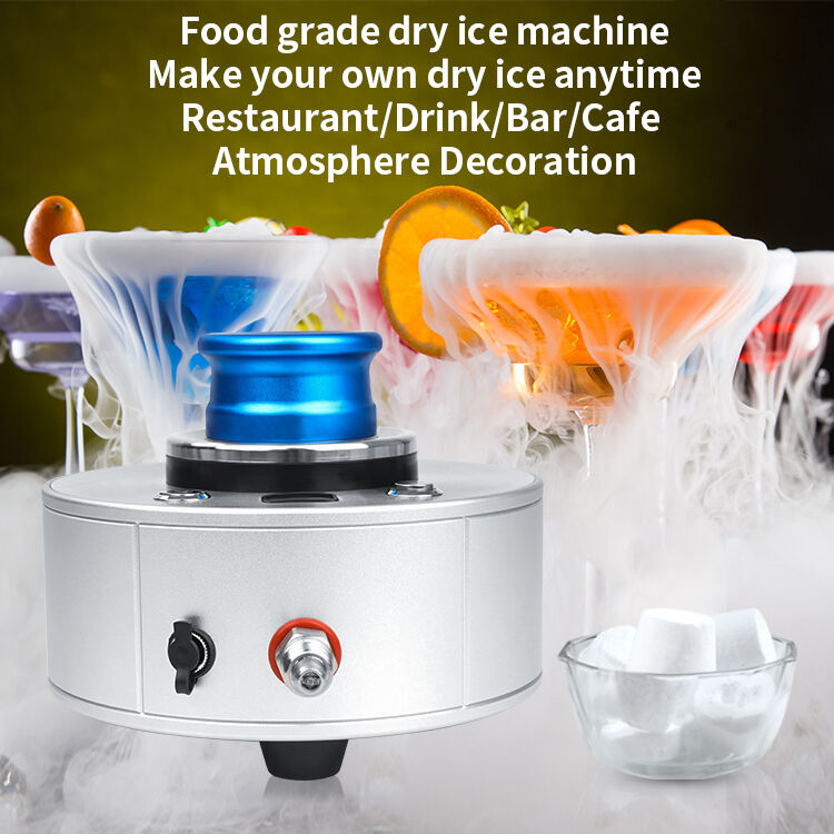 Table Top Dry Ice Machine Buy China Wholesale Commercial Round Tabletop Dry Ice Machine Can Be ...