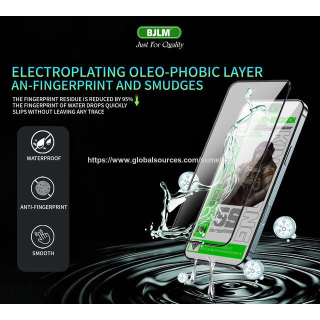 Protector de pantalla de vidrio templado King Kong de alta gama al por mayor para iPhone 12 a precio de fábrica, anti-rotura