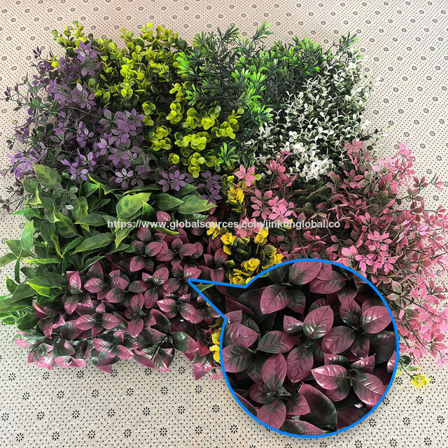 Fleurs artificielles adaptées aux parcs, murs de jardins et lieux de mariage, usages multiples