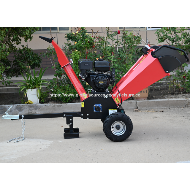 Trituradora y Astilladora de Madera Móvil Autopropulsada Diésel Tipo Oruga PTO de Gasolina, la Más Vendida, a la Venta para Jardinería